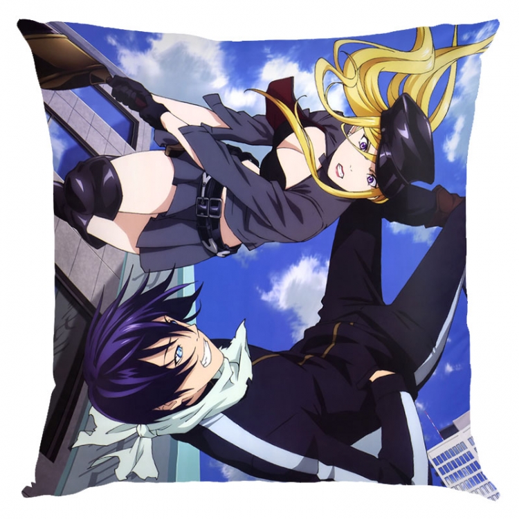 Noragami Anime square full-color pillow cushion 45X45CM NO FILLING  Y4-34