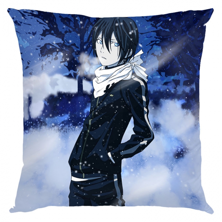Noragami Anime square full-color pillow cushion 45X45CM NO FILLING  Y4-40