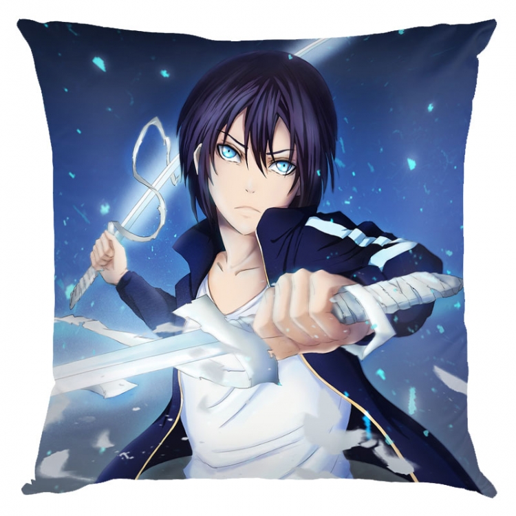 Noragami Anime square full-color pillow cushion 45X45CM NO FILLING  Y4-19