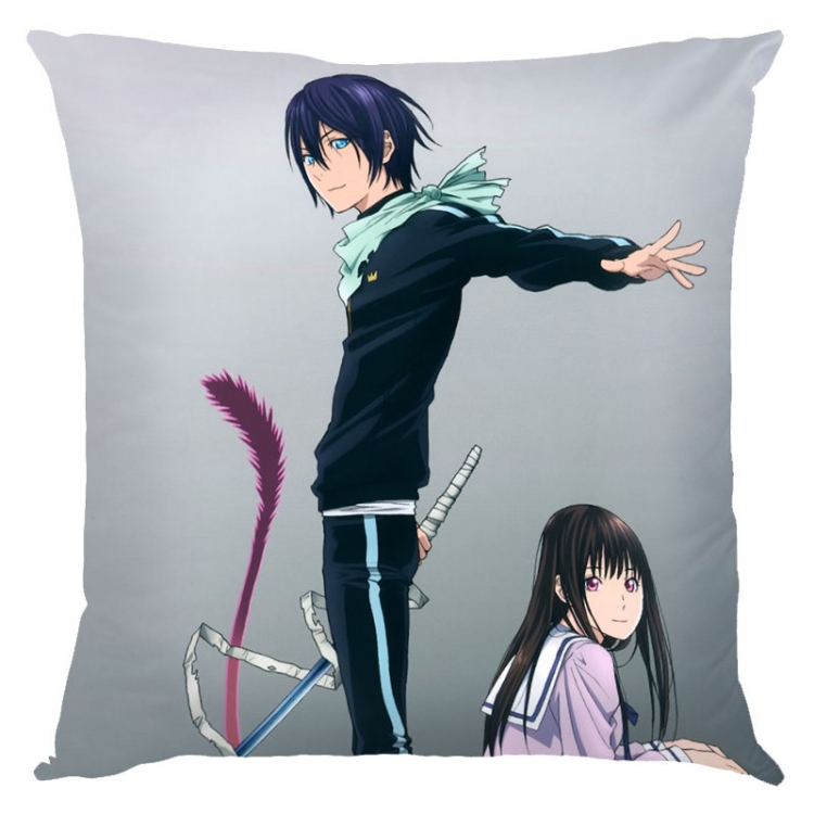Noragami Anime square full-color pillow cushion 45X45CM NO FILLING  Y4-7