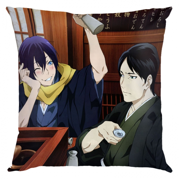 Noragami Anime square full-color pillow cushion 45X45CM NO FILLING  Y4-10