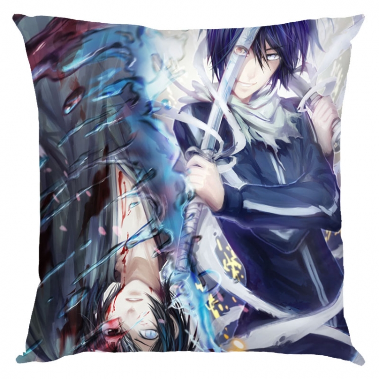 Noragami Anime square full-color pillow cushion 45X45CM NO FILLING Y4-38
