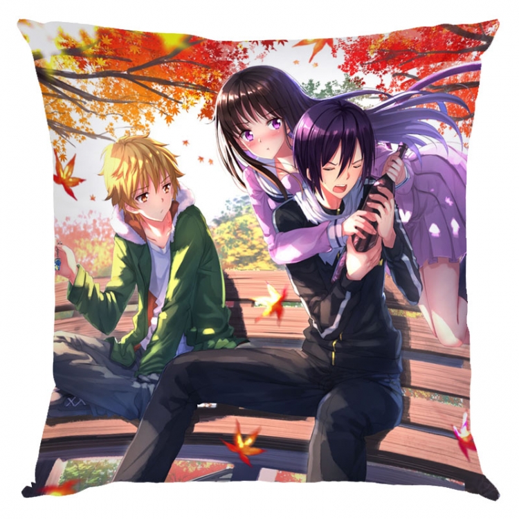 Noragami Anime square full-color pillow cushion 45X45CM NO FILLING  Y4-18