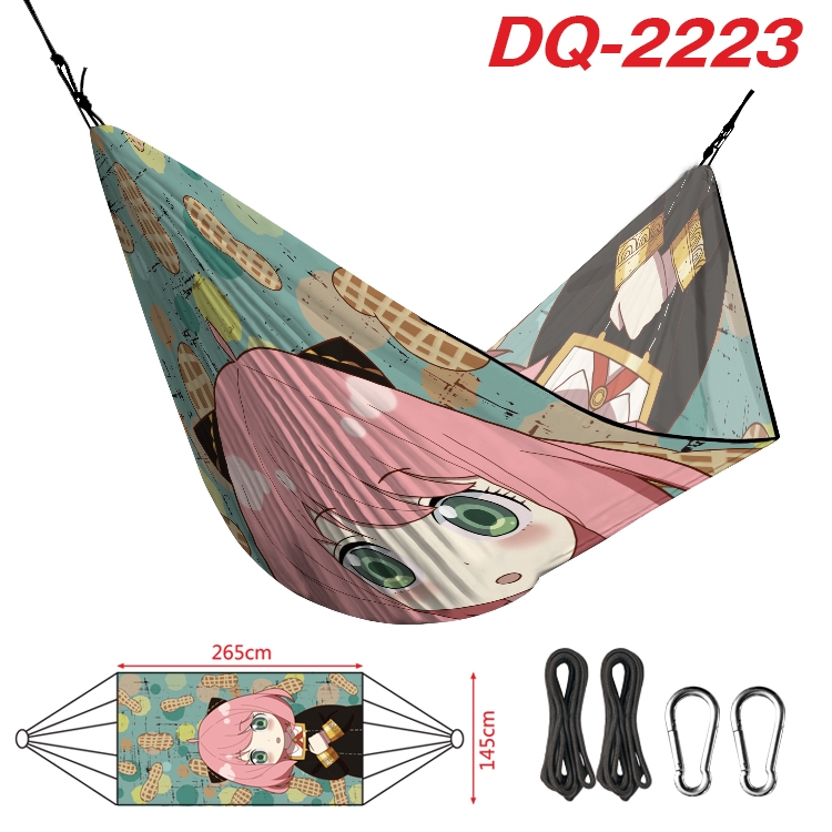SPY×FAMILY Outdoor full color watermark printing hammock 265x145cm DQ-2223