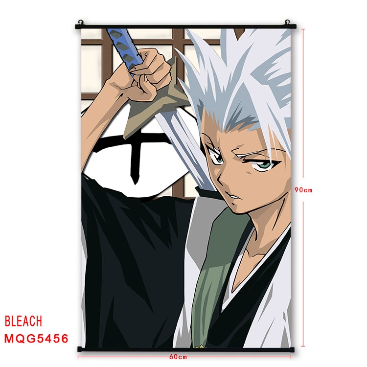 Bleach black Plastic rod Cloth painting Wall Scroll 60X90CM  MQG-5456