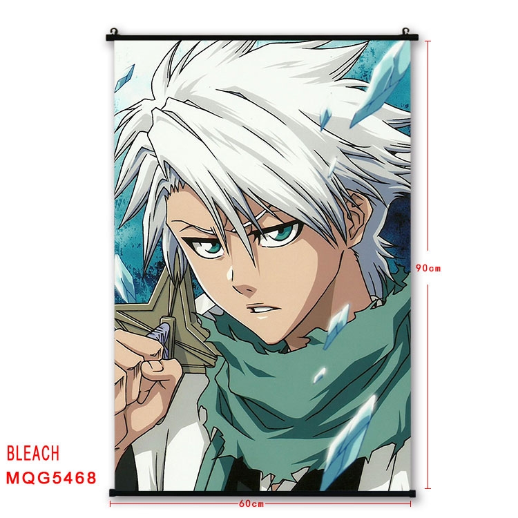 Bleach black Plastic rod Cloth painting Wall Scroll 60X90CM MQG-5468