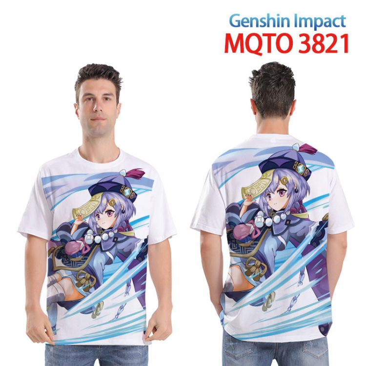 Genshin Impact  Full color printed short sleeve T-shirt from XXS to 4XL MQTO3821