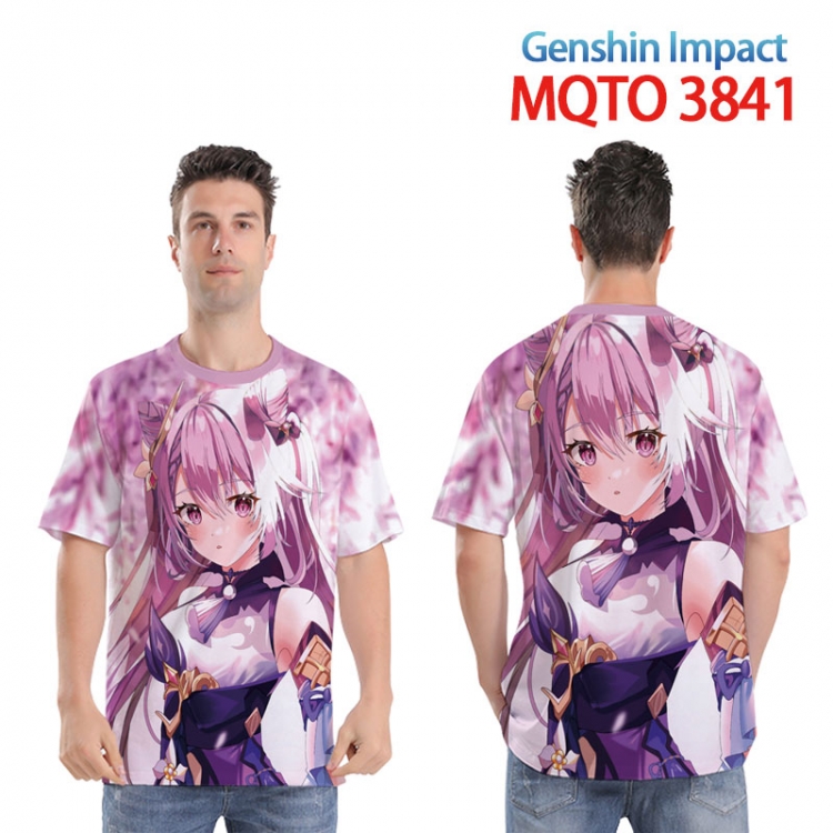 Genshin Impact  Full color printed short sleeve T-shirt from XXS to 4XL MQTO3841