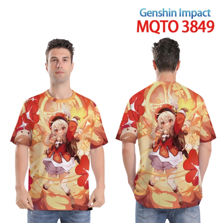 Genshin Impact  Full color printed short sleeve T-shirt from XXS to 4XL MQTO3849