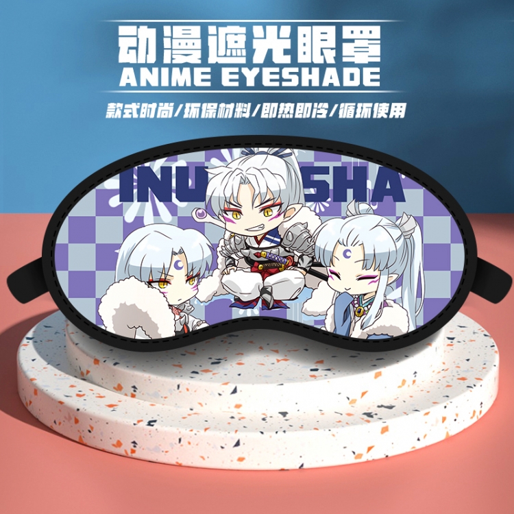 Inuyasha Anime pattern shading eyeshade eye patch price for 5 pcs