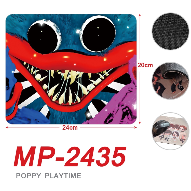 poppy playtime Anime Full Color Printing Mouse Pad Unlocked 20X24cm price for 5 pcs MP-2435