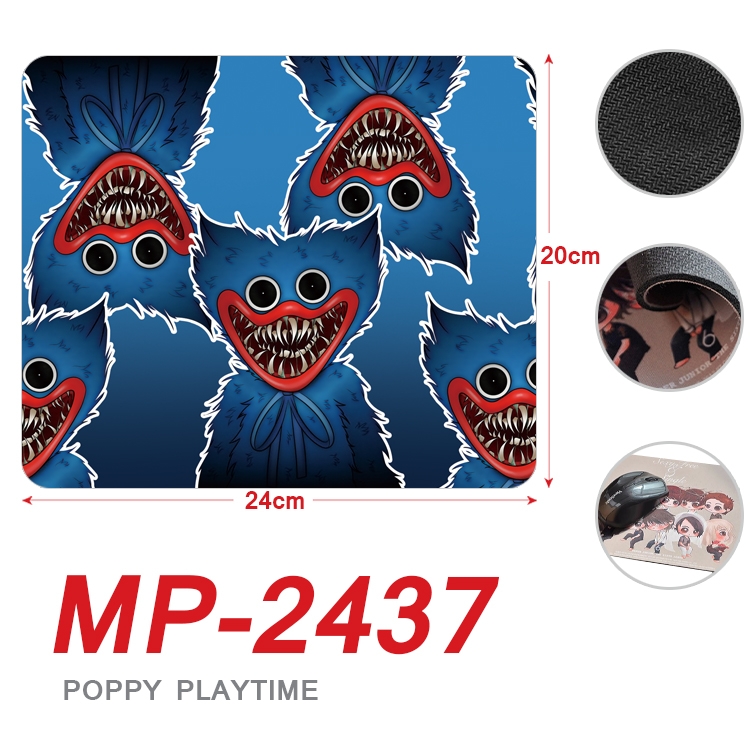 poppy playtime Anime Full Color Printing Mouse Pad Unlocked 20X24cm price for 5 pcs MP-2437