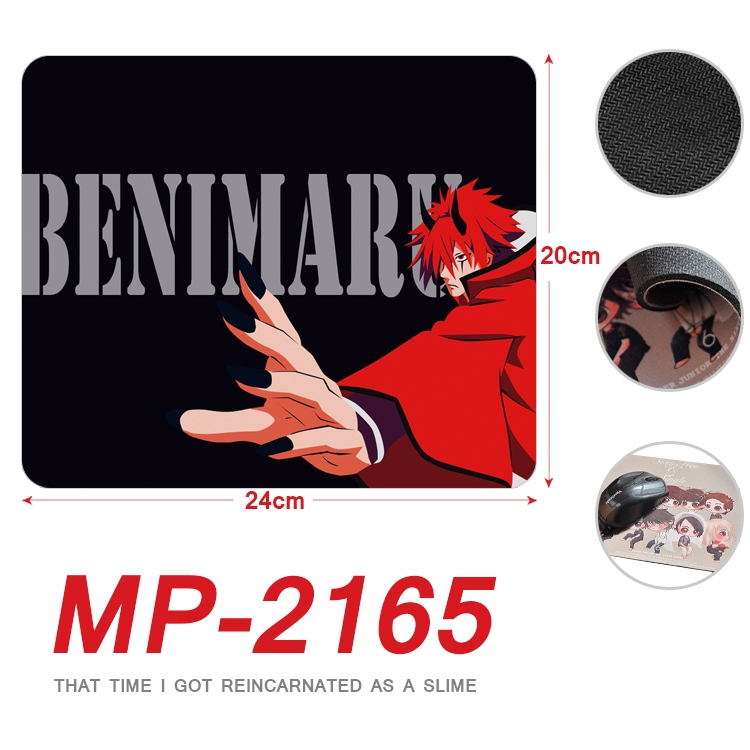 That Time I Got Slim Anime Full Color Printing Mouse Pad Unlocked 20X24cm price for 5 pcs MP-2165