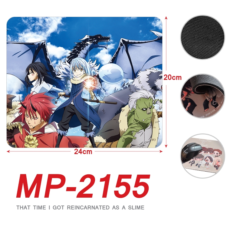That Time I Got Slim Anime Full Color Printing Mouse Pad Unlocked 20X24cm price for 5 pcs MP-2155