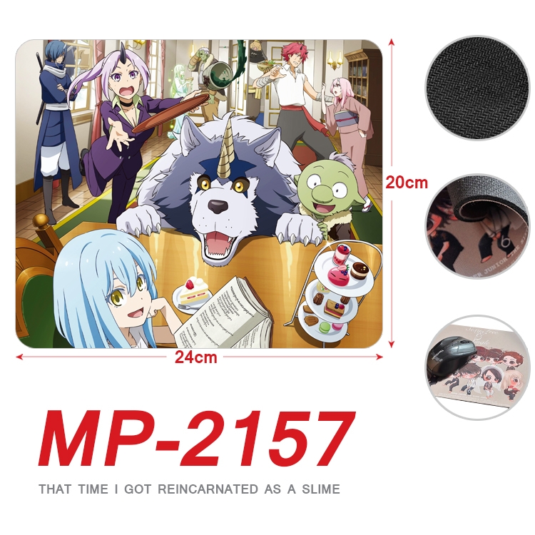 That Time I Got Slim Anime Full Color Printing Mouse Pad Unlocked 20X24cm price for 5 pcs MP-2157