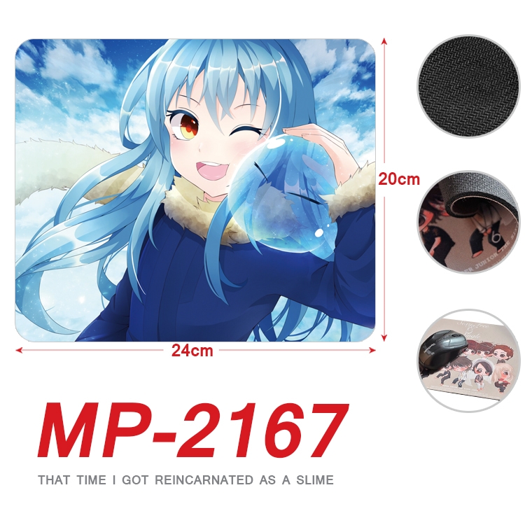 That Time I Got Slim Anime Full Color Printing Mouse Pad Unlocked 20X24cm price for 5 pcs MP-2167