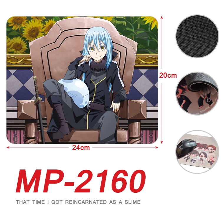 That Time I Got Slim Anime Full Color Printing Mouse Pad Unlocked 20X24cm price for 5 pcs MP-2160