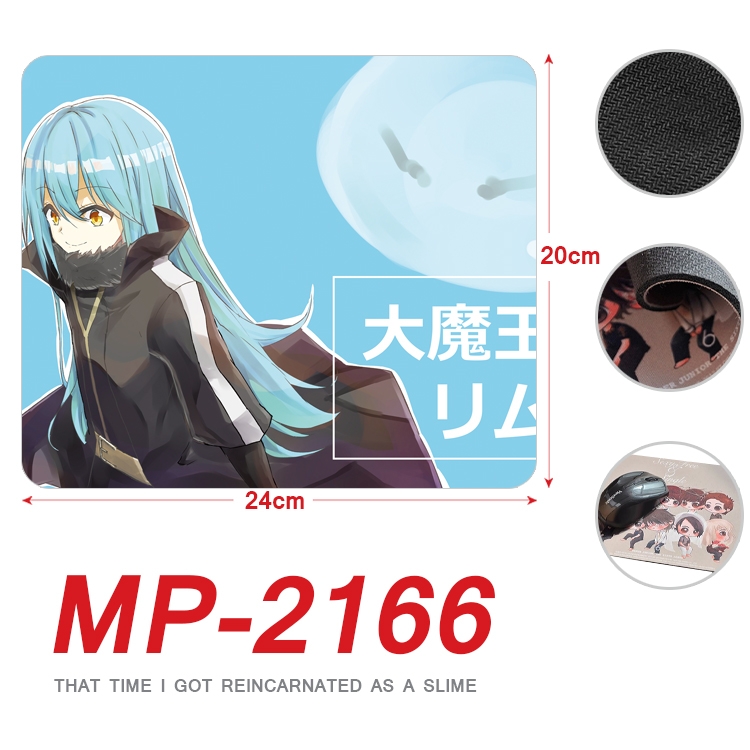 That Time I Got Slim Anime Full Color Printing Mouse Pad Unlocked 20X24cm price for 5 pcs MP-2166