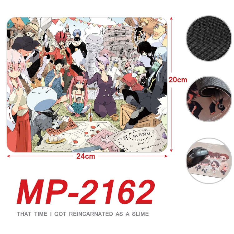 That Time I Got Slim Anime Full Color Printing Mouse Pad Unlocked 20X24cm price for 5 pcs MP-2162