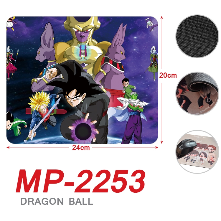 DRAGON BALL  Anime Full Color Printing Mouse Pad Unlocked 20X24cm price for 5 pcs  MP-2253