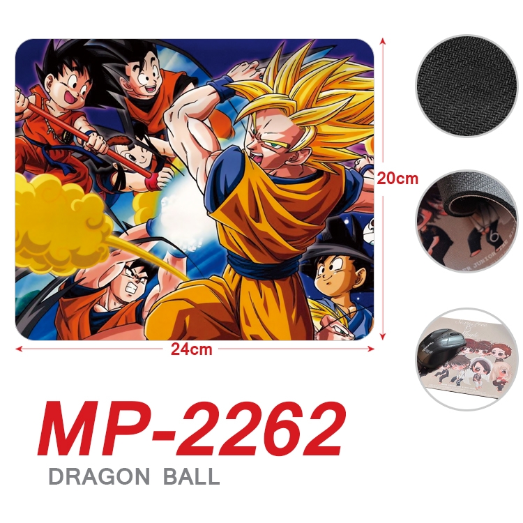 DRAGON BALL  Anime Full Color Printing Mouse Pad Unlocked 20X24cm price for 5 pcs  MP-2262