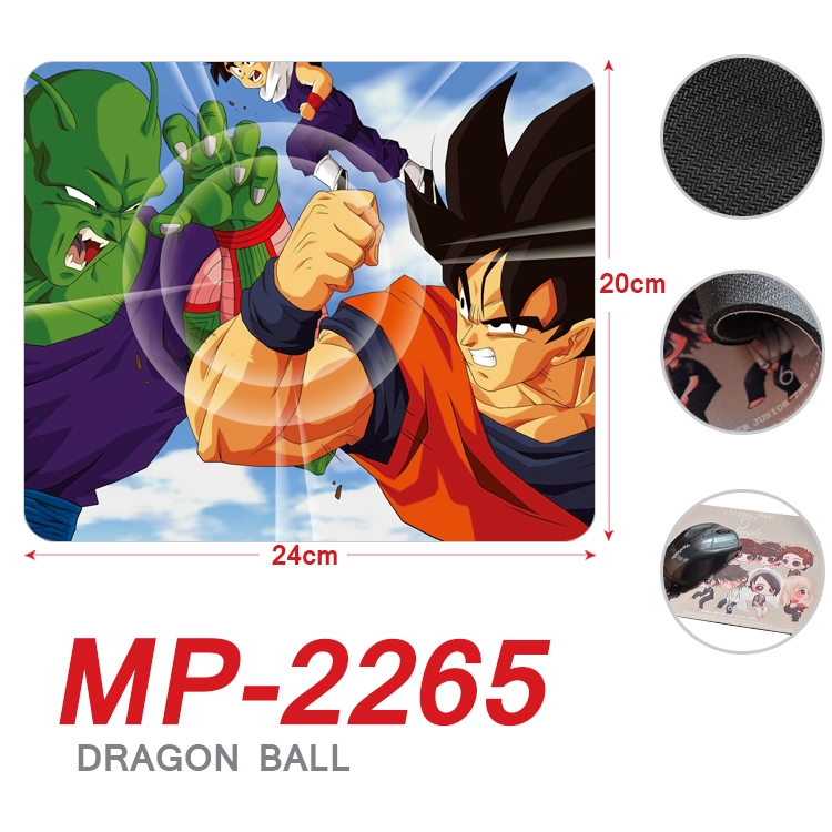 DRAGON BALL  Anime Full Color Printing Mouse Pad Unlocked 20X24cm price for 5 pcs  MP-2265