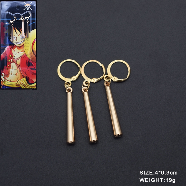 One Piece  Anime peripheral earrings pendant jewelry price for 5 pcs