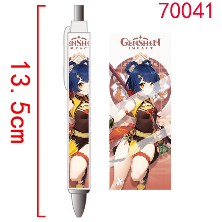 Genshin Impact Game peripheral student ballpoint pen price for 5 pcs 70041