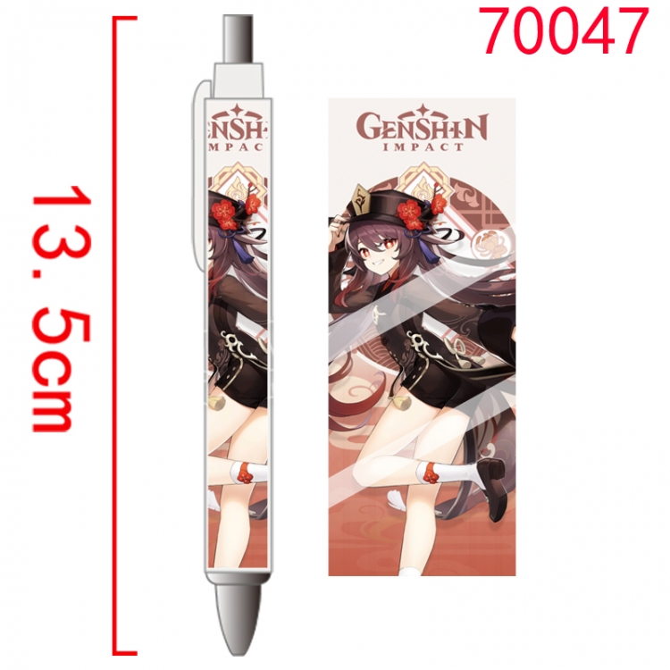 Genshin Impact Game peripheral student ballpoint pen price for 5 pcs70047