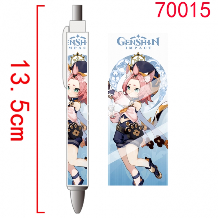 Genshin Impact Game peripheral student ballpoint pen price for 5 pcs 70015