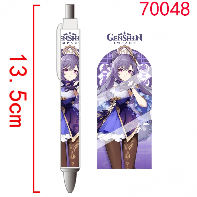 Genshin Impact Game peripheral student ballpoint pen price for 5 pcs 70048
