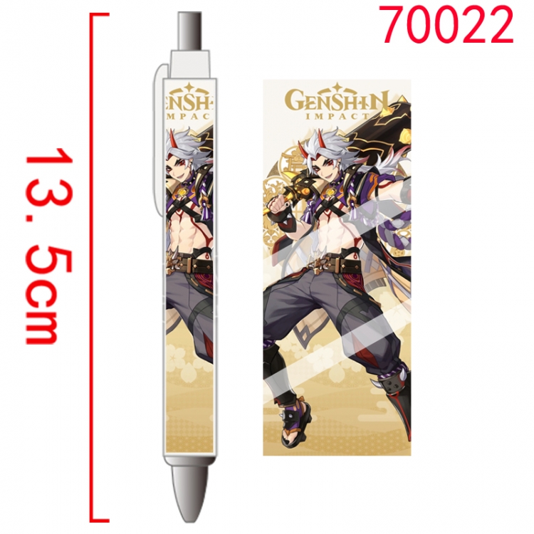 Genshin Impact Game peripheral student ballpoint pen price for 5 pcs 70022