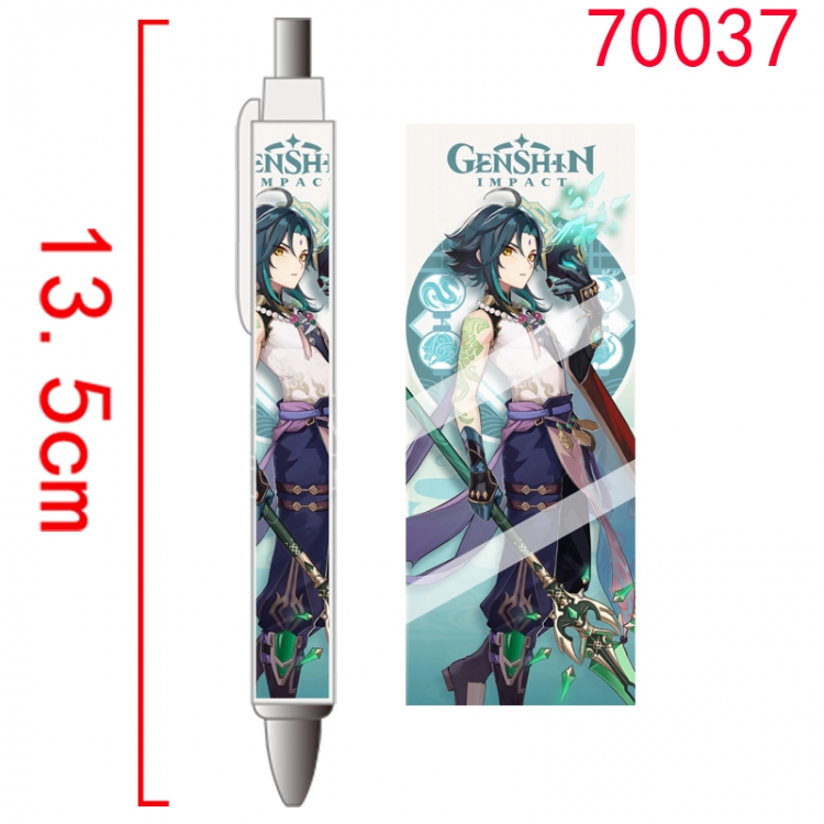 Genshin Impact Game peripheral student ballpoint pen price for 5 pcs 70037