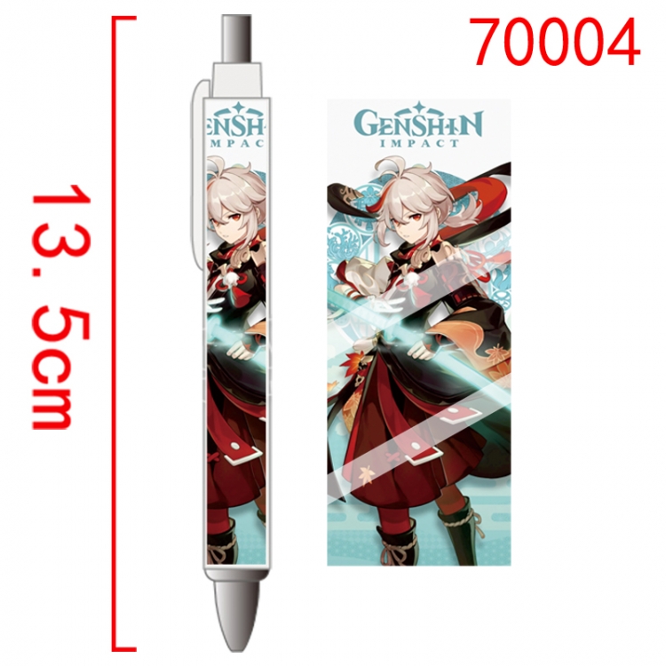 Genshin Impact Game peripheral student ballpoint pen price for 5 pcs 70004