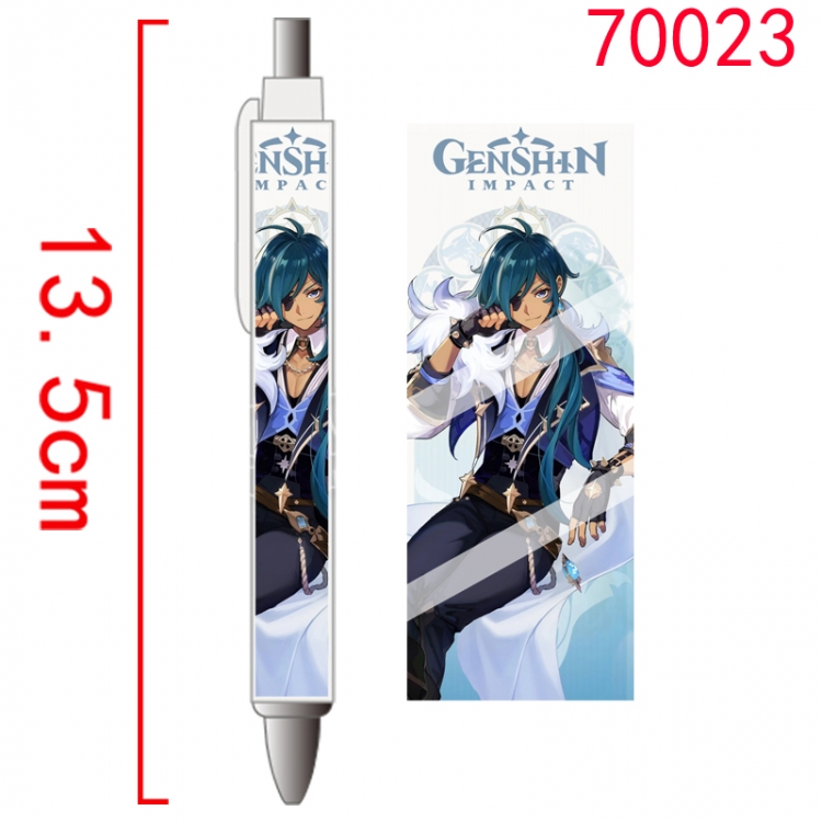 Genshin Impact Game peripheral student ballpoint pen price for 5 pcs 70023