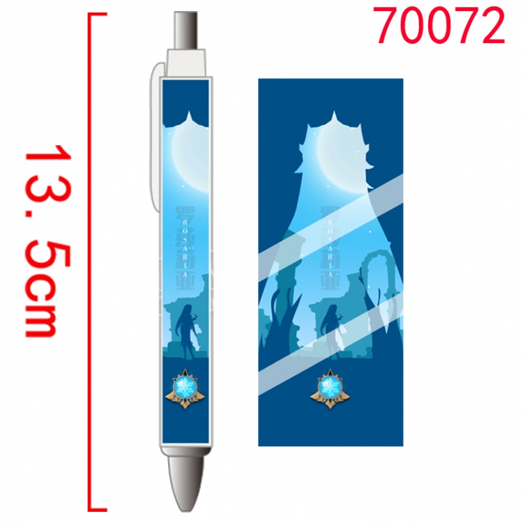 Genshin Impact Game peripheral student ballpoint pen price for 5 pcs 70072
