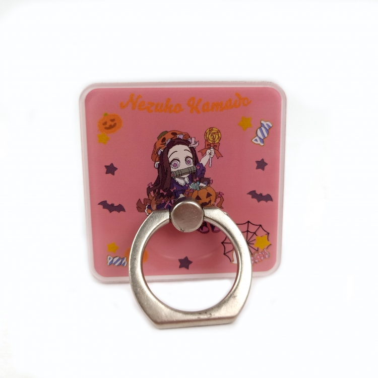 Demon Slayer Kimets Anime Peripheral Acrylic Ring Buckle price for 5 pcs 1015