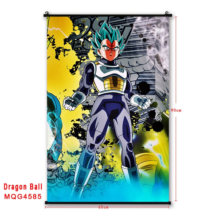 DRAGON BALL black Plastic rod Cloth painting Wall Scroll 60X90CM MQG-4585