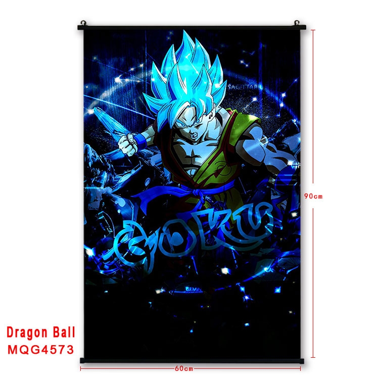 DRAGON BALL black Plastic rod Cloth painting Wall Scroll 60X90CM  MQG-4573