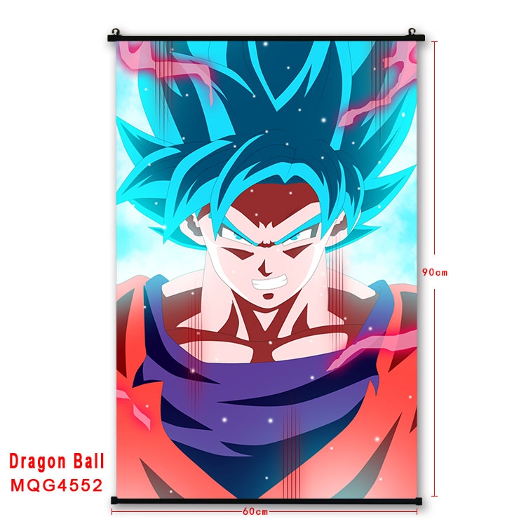 DRAGON BALL black Plastic rod Cloth painting Wall Scroll 60X90CM  MQG-4552