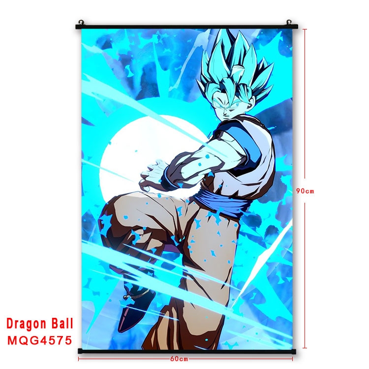 DRAGON BALL black Plastic rod Cloth painting Wall Scroll 60X90CM MQG-4575