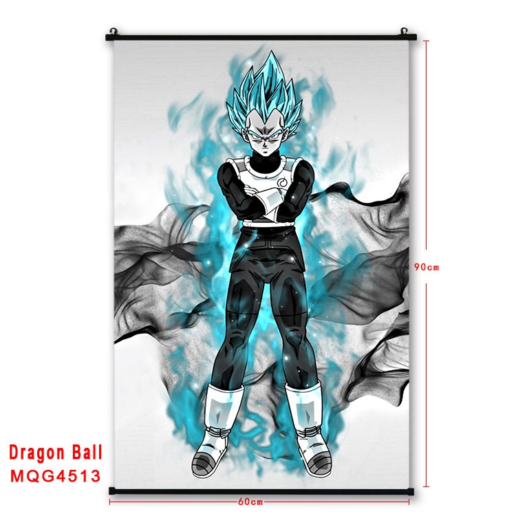 DRAGON BALL black Plastic rod Cloth painting Wall Scroll 60X90CM   MQG-4513