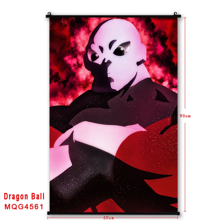 DRAGON BALL black Plastic rod Cloth painting Wall Scroll 60X90CM  MQG-4561