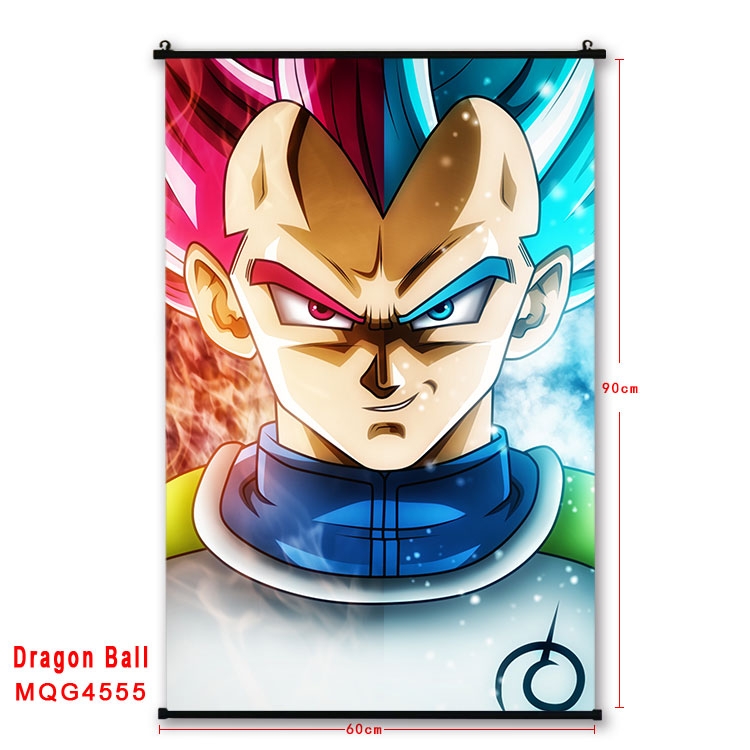 DRAGON BALL black Plastic rod Cloth painting Wall Scroll 60X90CM  MQG-4555