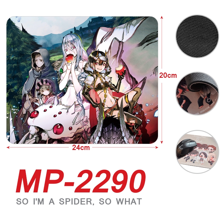 What if i am a spider Anime Full Color Printing Mouse Pad Unlocked 20X24cm price for 5 pcs MP-2290