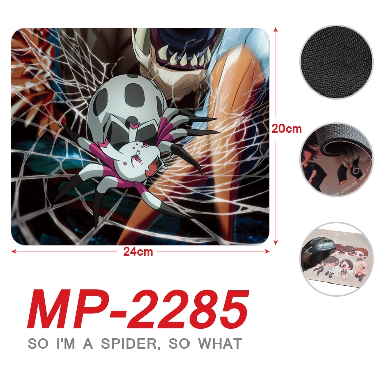What if i am a spider Anime Full Color Printing Mouse Pad Unlocked 20X24cm price for 5 pcs MP-2285