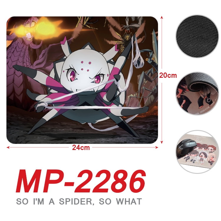 What if i am a spider Anime Full Color Printing Mouse Pad Unlocked 20X24cm price for 5 pcs MP-2286