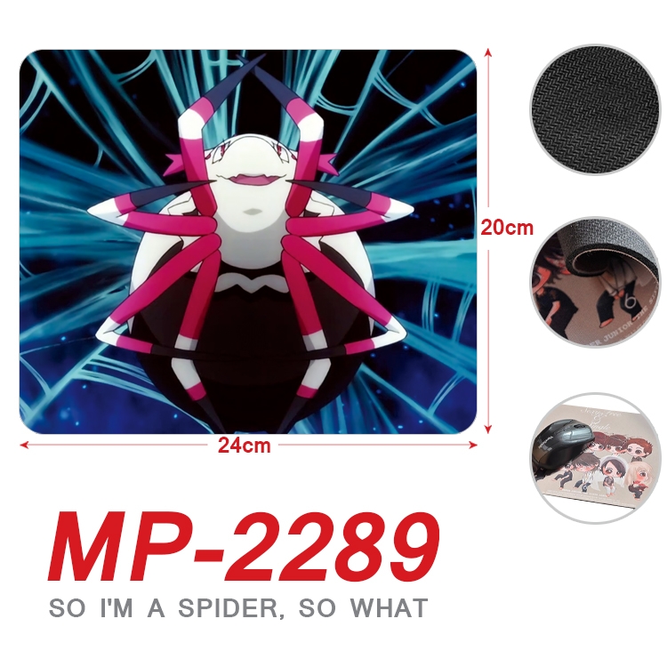 What if i am a spider Anime Full Color Printing Mouse Pad Unlocked 20X24cm price for 5 pcs MP-2289