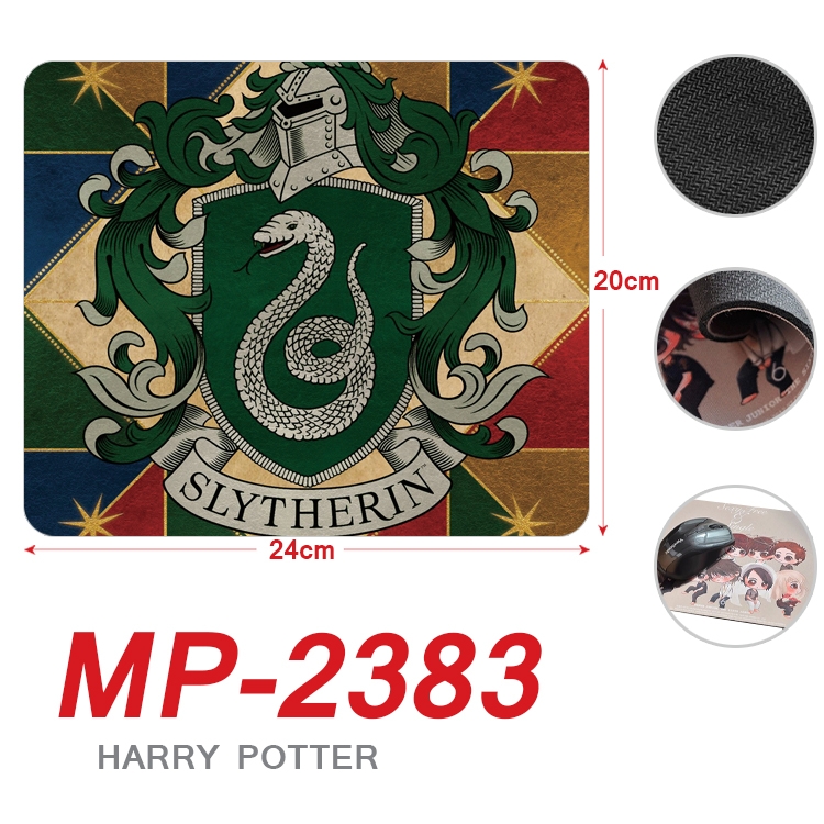 Harry Potter Anime Full Color Printing Mouse Pad Unlocked 20X24cm price for 5 pcs MP-2383