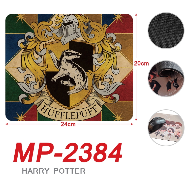 Harry Potter Anime Full Color Printing Mouse Pad Unlocked 20X24cm price for 5 pcs MP-2384